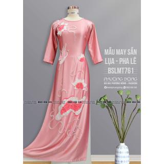 Áo Dài Bà Sui Lụa Thêu Kết Pha Lê BSLMT761 Áo Dài Bà Sui Lụa Thêu Kết Pha Lê BSLMT761